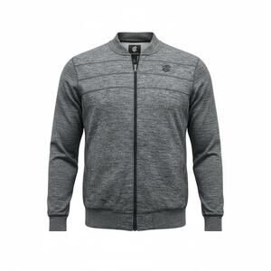 Rocawear Mens Medium Red Track Full Zip Embroidered R Logo Streetwear Read!